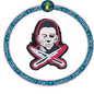 Michael Myers 2 crossed knifes