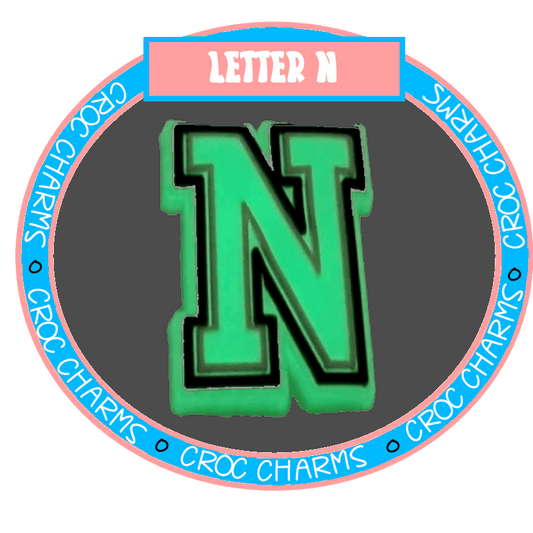 Letter N (Glow in the Dark)