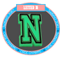 Letter N (Glow in the Dark)