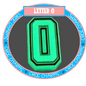 Letter O (Glow in the Dark)