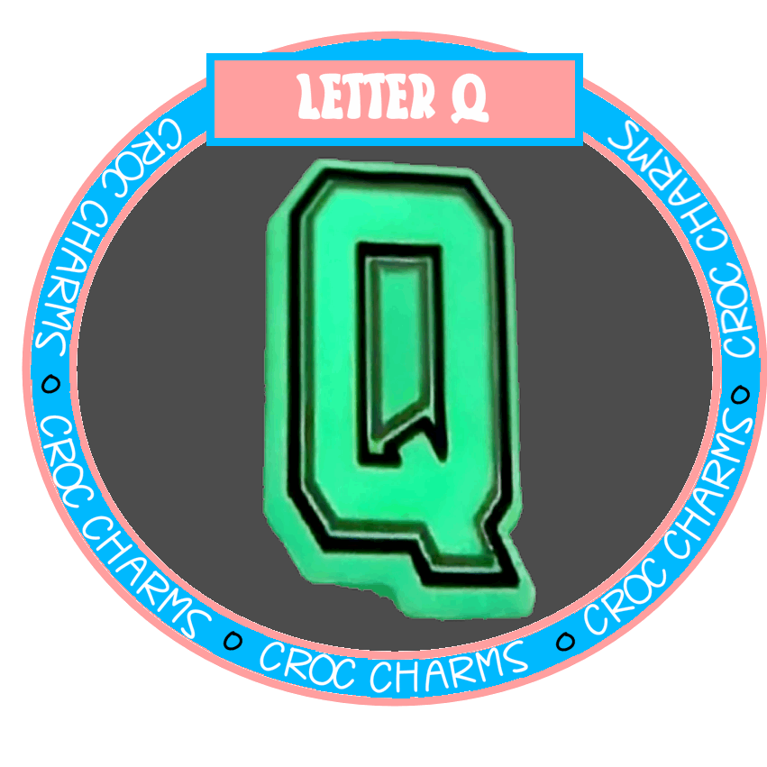 Letter Q (Glow in the Dark)