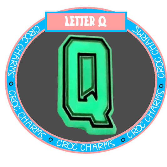 Letter Q (Glow in the Dark)