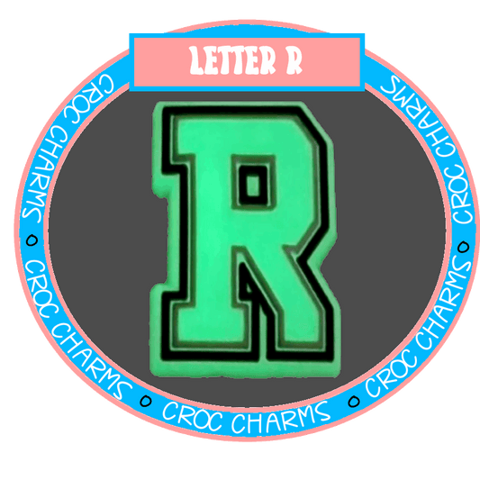 Letter R (Glow in the Dark)
