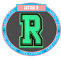 Letter R (Glow in the Dark)
