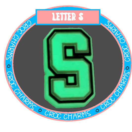 Letter S (Glow in the Dark)