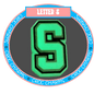 Letter S (Glow in the Dark)