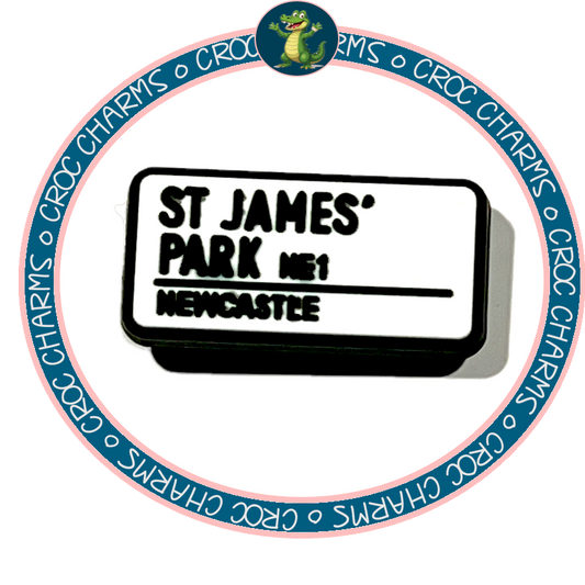 St James Park Street Sign
