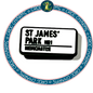 St James Park Street Sign
