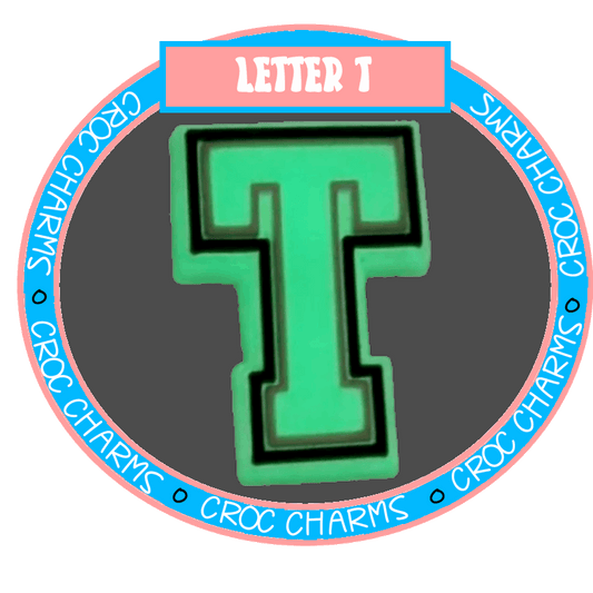 Letter T (Glow in the Dark)