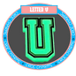 Letter U (Glow in the Dark)