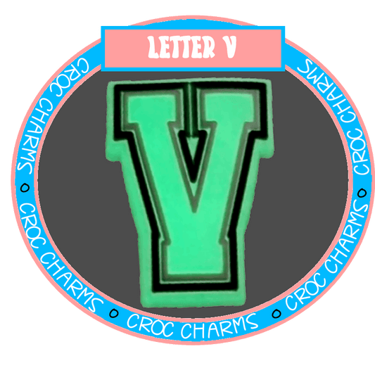 Letter V (Glow in the Dark)
