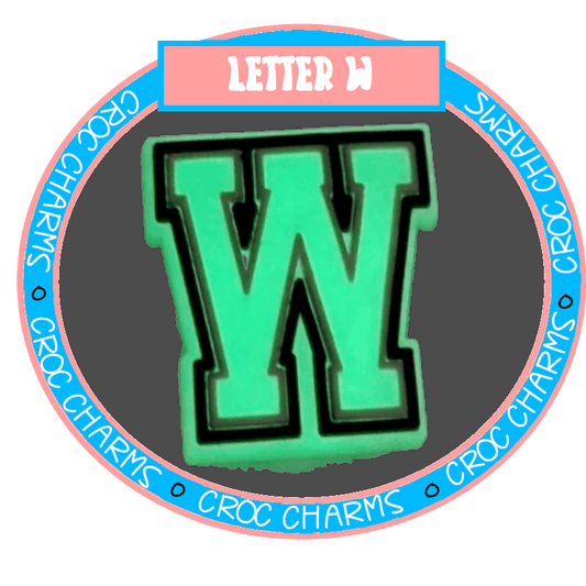 Letter W (Glow in the Dark)
